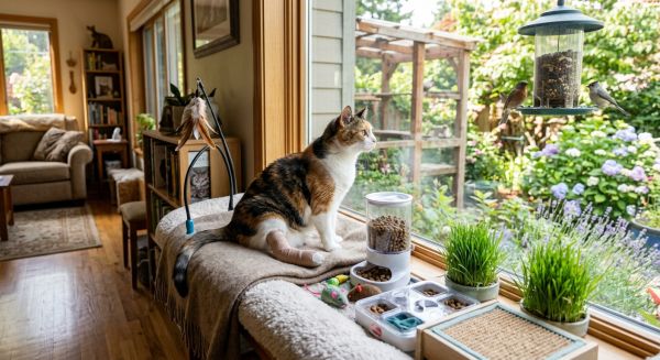 Boosting Quality of Life: Creative Strategies for Enhancing Environmental Enrichment for Cats with Limited Mobility