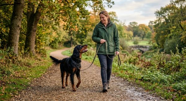 Effective Strategies for Leash Training Your Gordon Setter: Stop Pulling on Walks!